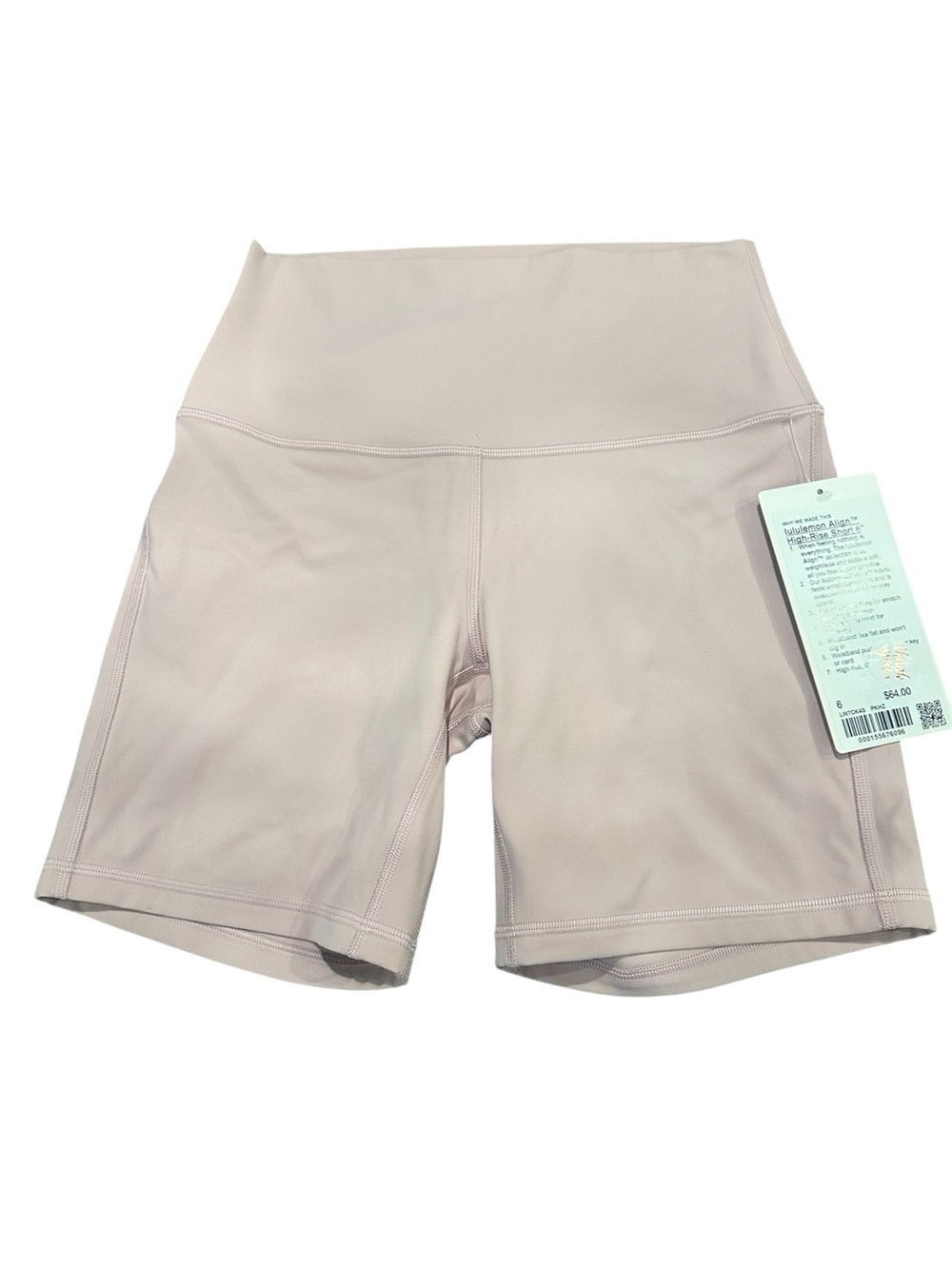 Lululemon🍋Align High-Rise 6" Short - Pink Haze Size 6 NWT - Picture 7 of 10